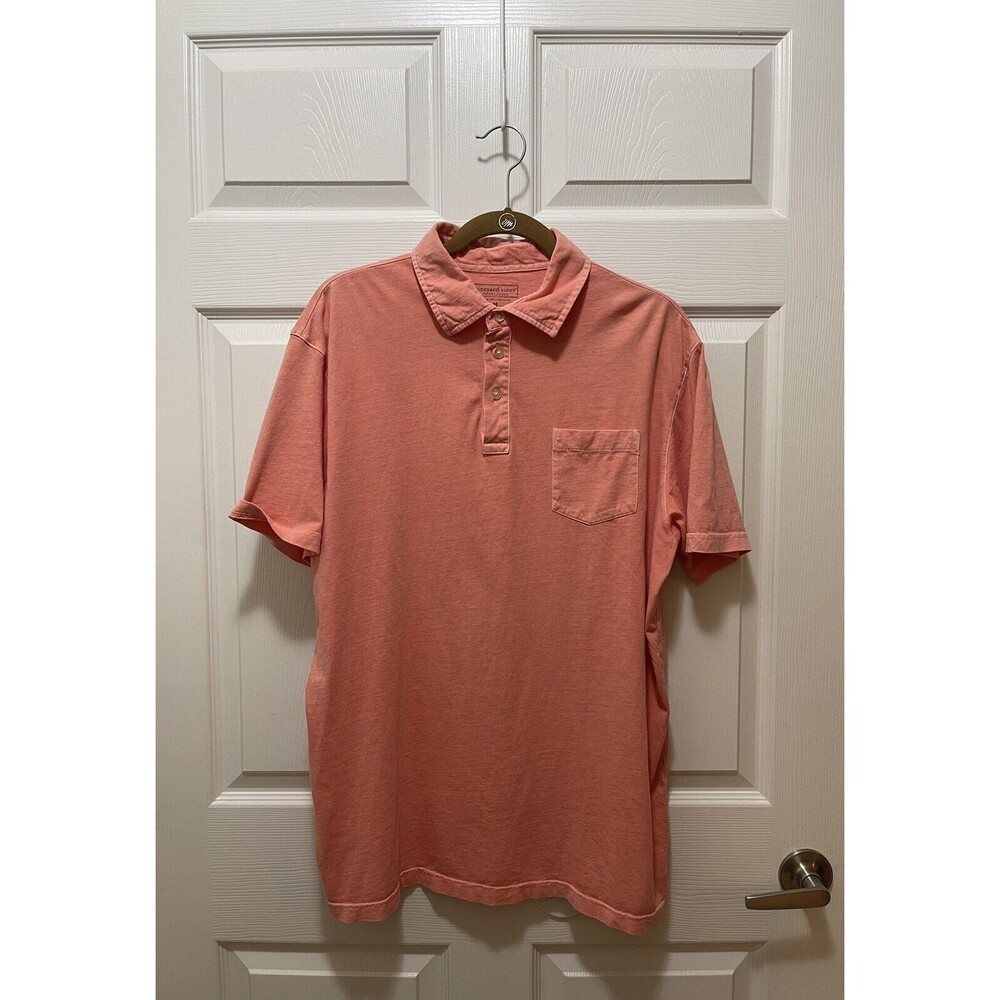 Vineyard Vines Men's Polo Shirt Size M Short Sleeve 100% Cotton